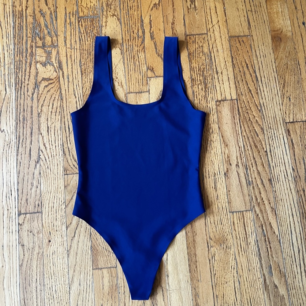 Parade Nearly Naked Seamless Bodysuit, Smoothing Universal in “Eclipse”, Small